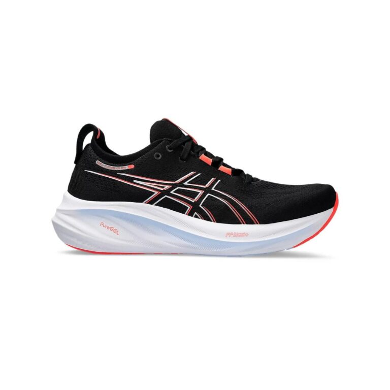Asics Gel Nimbus 26 Schwarz Rot Turnschuhe
