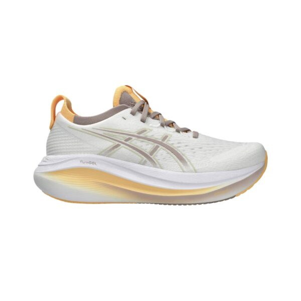 Asics Gel-Nimbus 27 Schuhe Beige Gelb AW25 Damen