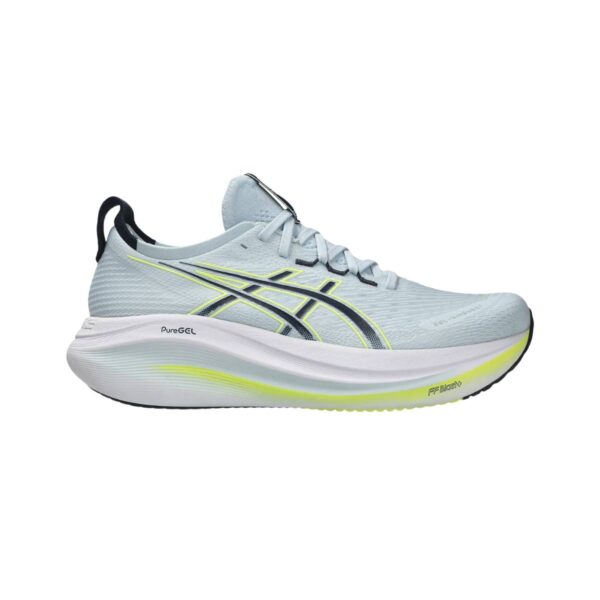 Asics Gel-Nimbus 27 Schuhe Grau Gelb AW25