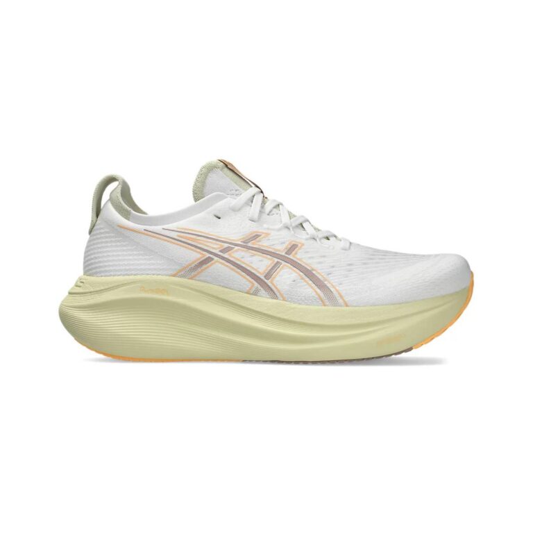 Asics Gel-Nimbus 27 Schuhe Weiß Grün AW25
