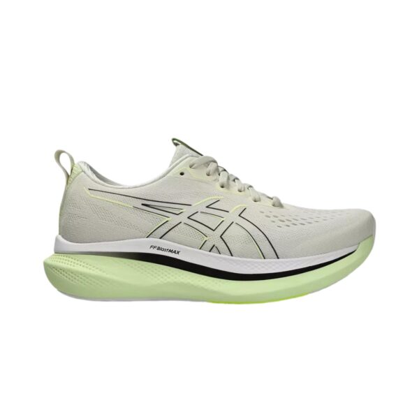 Asics Glideride Max Beige Grün Damen Laufschuhe