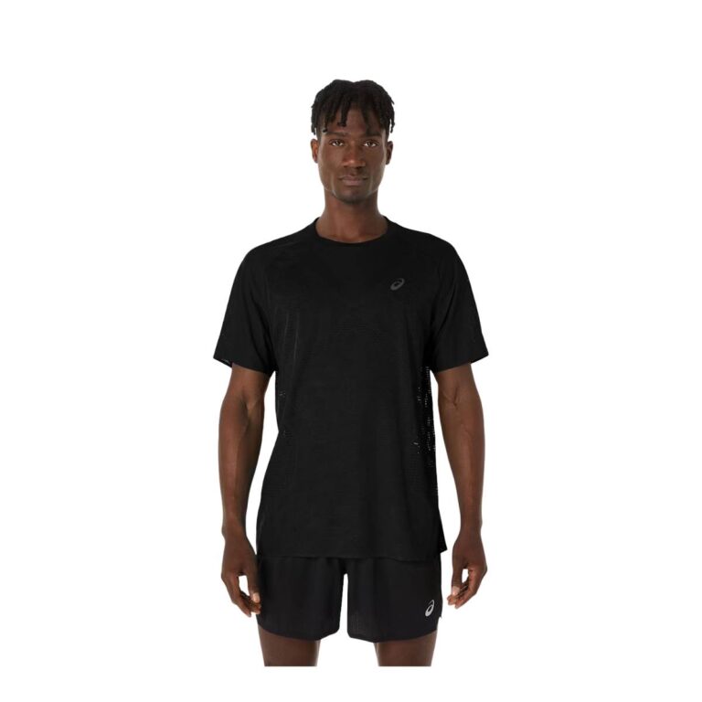 Asics Metarun SS Kurzarmshirt Schwarz