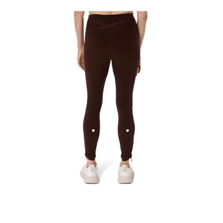 Asics Nagino Run Adjustable Braune Leggings Damen