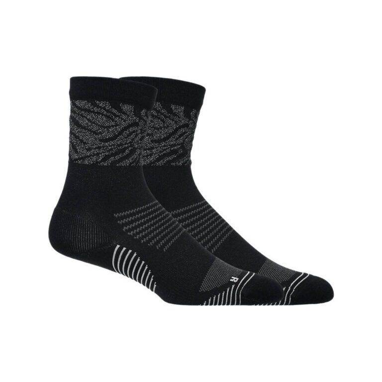 Asics Performance Run Crew Lite Show Socken Schwarz Unisex
