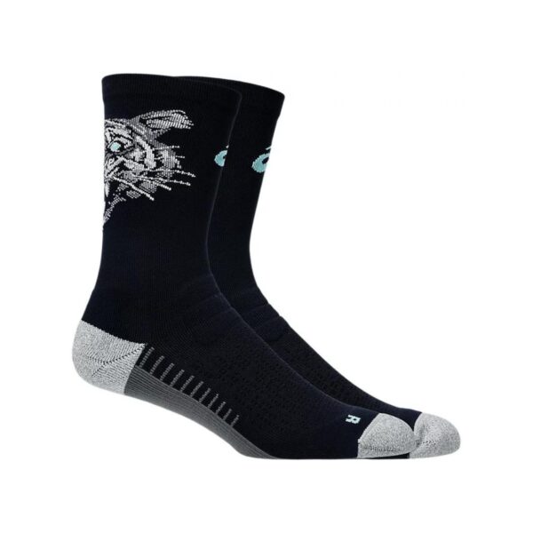 Asics Performance Run Crew Socken Schwarz Blau