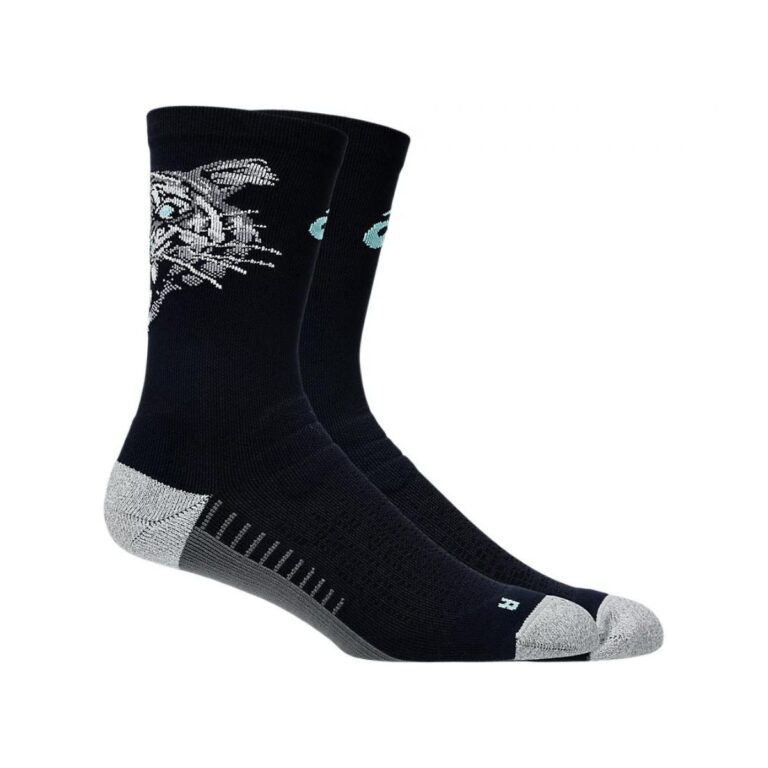 Asics Performance Run Crew Socken Schwarz Blau