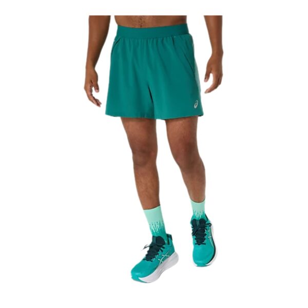 Asics Road 5in Short Grün