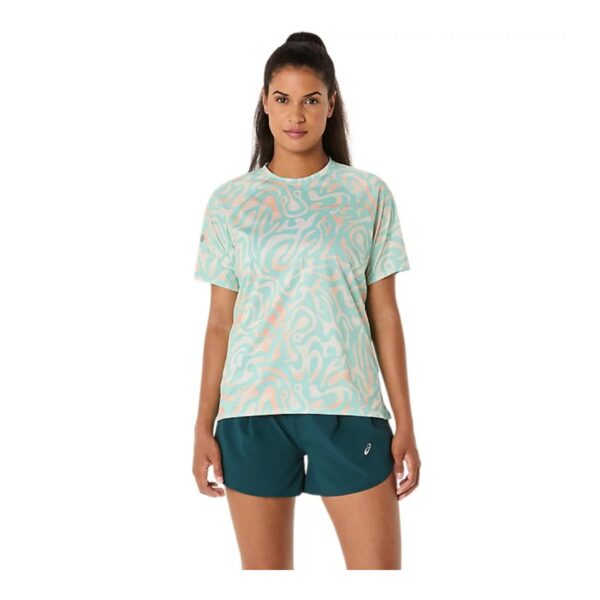 ASICS Road Lite-Show T-Shirt Grün Damen