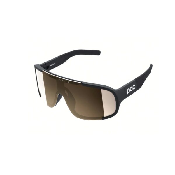 Aspire Performance POC Brille Schwarz Silber Linse Fahrradbrillen