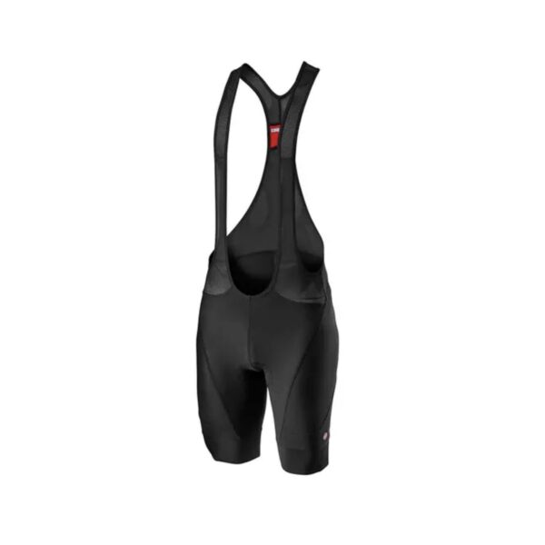 Ausdauer 3 Trägerhose Schwarz Rot