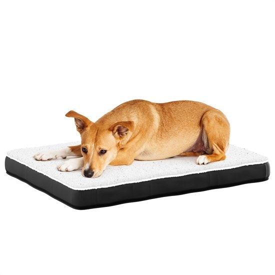Avalo Orthopädisches Hundekissen L - 91x69 cm - Waschbar / Memory Foam / Anti-Rutsch - Orthopädischer Hundekorb Wohnen & Kochen
