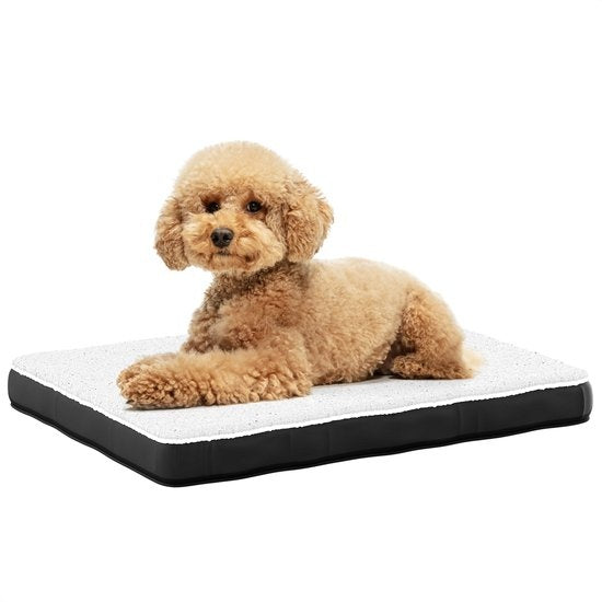 Avalo Orthopädisches Hundekissen M - 76x51 cm - Waschbar / Memory Foam / Anti-Rutsch - Orthopädischer Hundekorb Wohnen & Kochen