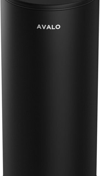 Avalo Treteimer 30L - Edelstahl Schwarz - Soft Close - Treteimer 30 Liter - Mülleimer 30 Liter Wohnen & Kochen