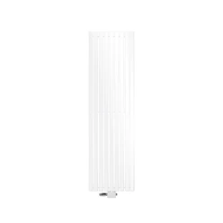 Badheizkörper 480x1600 mm Weiß mit Universale Anschlussgarnitur 586