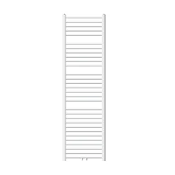 Badheizkörper Mittelanschluss 500x1800 mm Weiß gerade inkl. Montagematerial LuxeBath 586