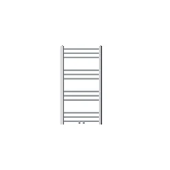 Badheizkörper Sahara 500x800 mm Chrome gebogen mit Mittelanschluss 586