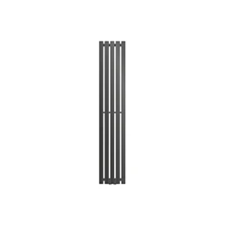 Badheizkörper Stella 260x1400 mm Anthrazit mit Mittelanschluss 586