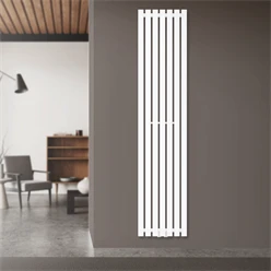 Badheizkörper Stella 370x1800 mm Weiß LuxeBath 586