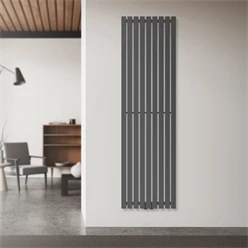 Badheizkörper Stella 480x1600 mm Anthrazit LuxeBath 586