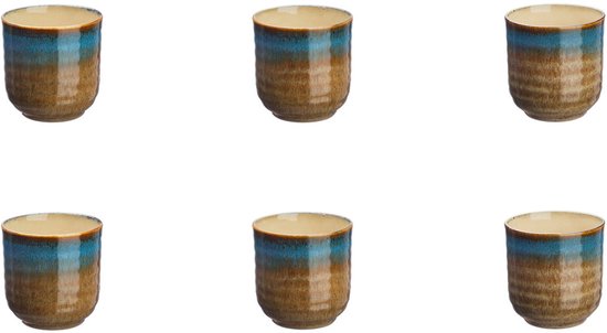 Becher ISLAND 15cl - 6 Stück - Erde und Meer Wohnen & Kochen