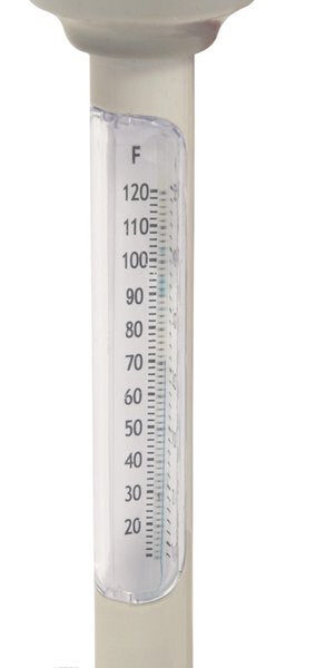 Bestway - Schwimmendes Poolthermometer - FlowClear - Wasserthermometer - Fahrenheit und Celsius - Poolpflege Haus & Garten