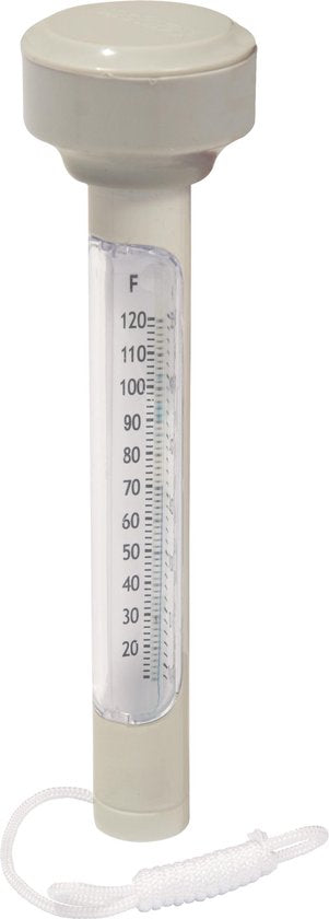 Bestway - Schwimmendes Poolthermometer - FlowClear - Wasserthermometer - Fahrenheit und Celsius - Poolpflege Haus & Garten