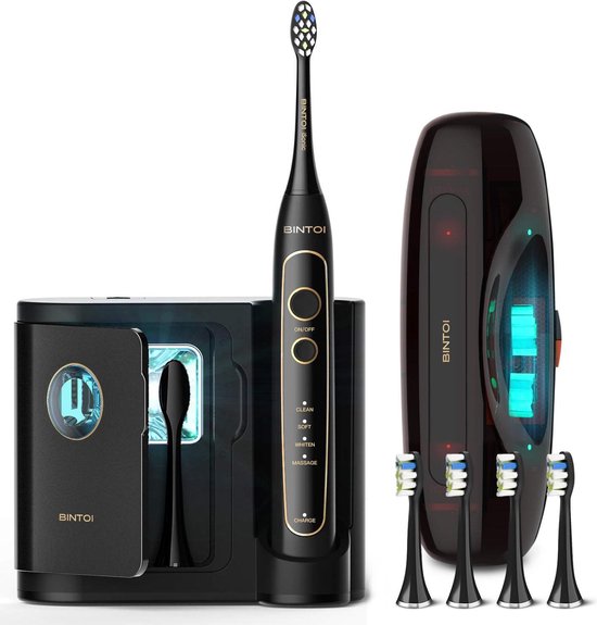 Bintoi® iSonic UV D600 - Elektrische Zahnbürste mit UV-Sterilisator Schön & Gesund