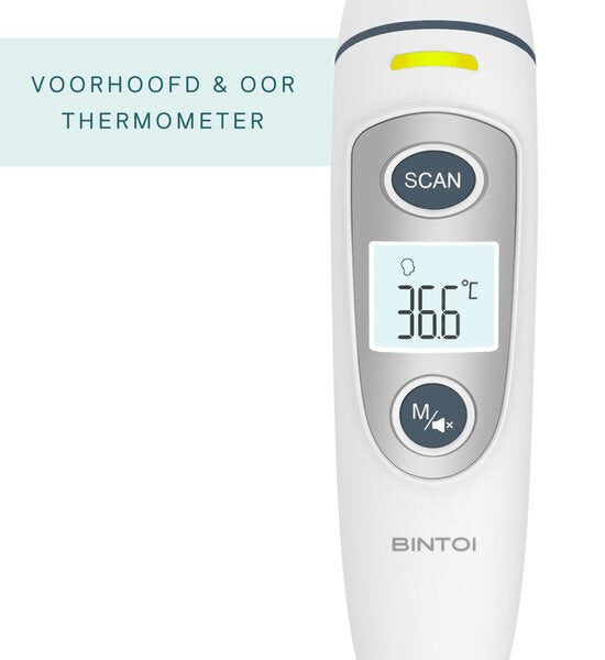 Bintoi® X200 - Stirnthermometer - Ohrthermometer - Fieberthermometer Schön & Gesund