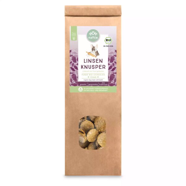 Bio Knusper mit Linsen Leckerchen