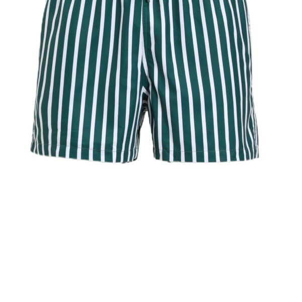 Björn Borg Badeshorts Herren Grün/Weiß | 100% Polyester - Größe L Kleidung