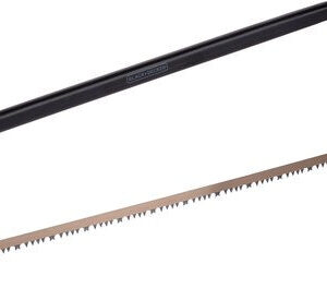 BLACK+DECKER Bogensäge BXGTTO7034 - 30"/76CM - Soft Comfort Handle - Stoßdämpfend - Knöchelschutz - Stahl - Schwarz/Orange Werkzeuge