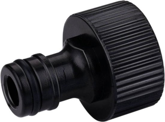 BLACK+DECKER Gewindeverbinder 3/4''-1'' - ⌀ 19-25 CM - Verbinder - Kunststoff - Schwarz Haus & Garten