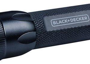 BLACK+DECKER LED-Taschenlampe 60 Lumen - 1W - AA Batterie (exkl.) - 65M Reichweite - 3 Lichtmodi: Hoch