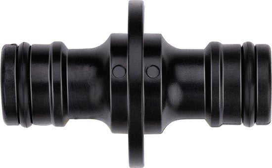 BLACK+DECKER Verbindungs-Gartenschlauch - ⌀ 3.2 x 5.2 CM - 2 Schläuche verbinden - Schwarz Haus & Garten
