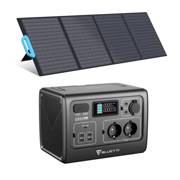 GRAU | 700 W 537 Wh | 120 W Solar-Kit
