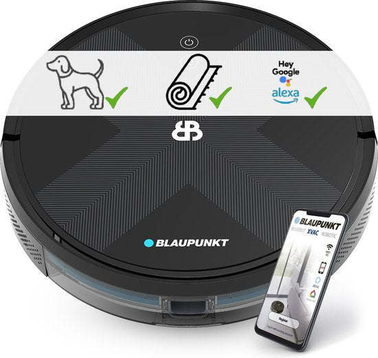 Blaupunkt - Staubsaugerroboter mit Ladestation - Bluebot XVAC - Gyro Navigation Wohnen & Kochen