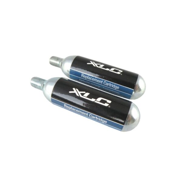 Blister 2 Ersatzpatronen XLC PU-MO3 CO2 16g Radfahren
