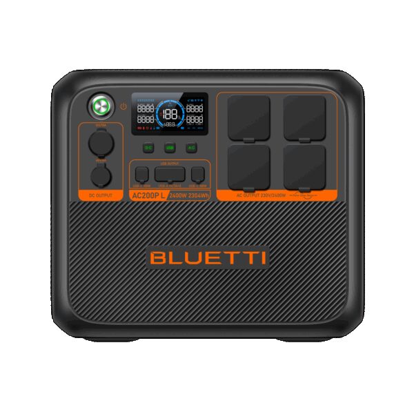 BLUETTI AC200PL Erweiterbare Powerstation | 2400 W 2304 Wh