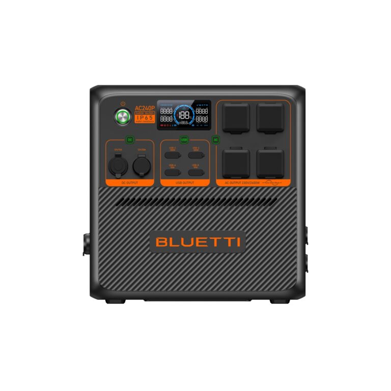 BLUETTI AC240P Tragbare Powerstation | 2400 W 1843 Wh