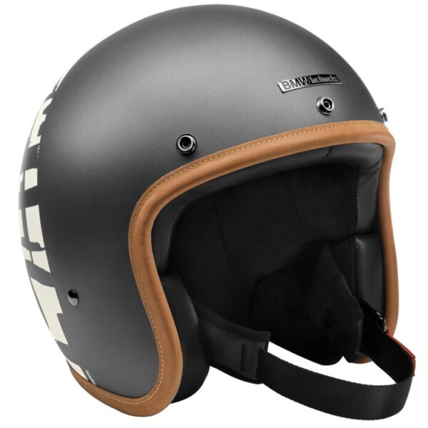 BMW Bowler Gunmetal Integralhelm Farbe: Grau Größe: 60/61 Jethelm