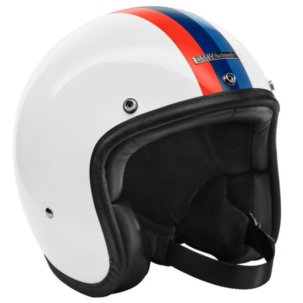 BMW Bowler Tricolore Integralhelm Farbe: Weiß|Rot|Blau Größe: 57/58 Jethelm