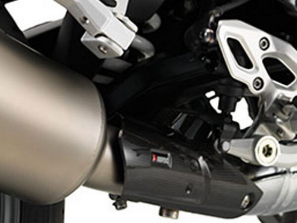 BMW Carbon Hitzeschutzblech für Modelle mit Haupständer R1200R (K53) Auspuffanlage