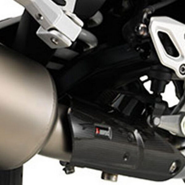 BMW Carbon Hitzeschutzblech für Modelle mit Haupständer R1200R (K53) Auspuffanlage
