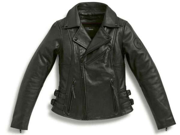 BMW FlatTwin Leder Freizeitjacke Damen Farbe: Schwarz Größe: XXL Motorradjacke