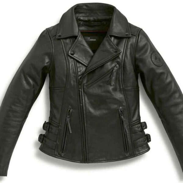 BMW FlatTwin Leder Freizeitjacke Damen Farbe: Schwarz Größe: XXL Motorradjacke