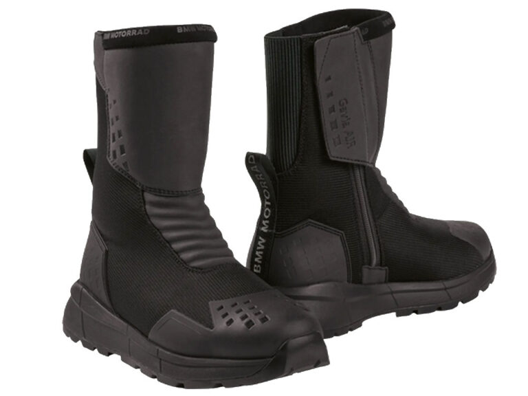 BMW Gavia Air Motorradschuhe (schwarz) Farbe: Schwarz Größe: 46 Motorradstiefel