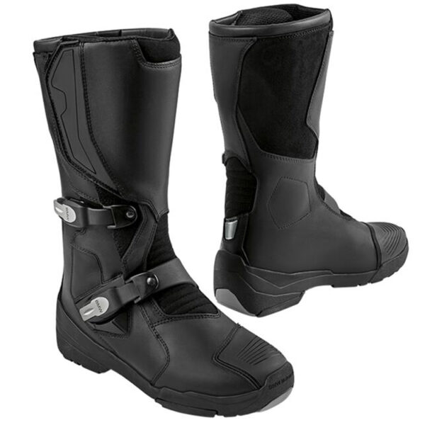 BMW Gravel Evo Motorradstiefel (schwarz) Farbe: Schwarz Größe: 43