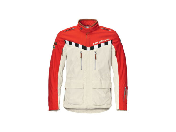 BMW GS Adrar Motorradjacke Herren (rot/off-white) Farbe: Weiß|Rot Größe: 62