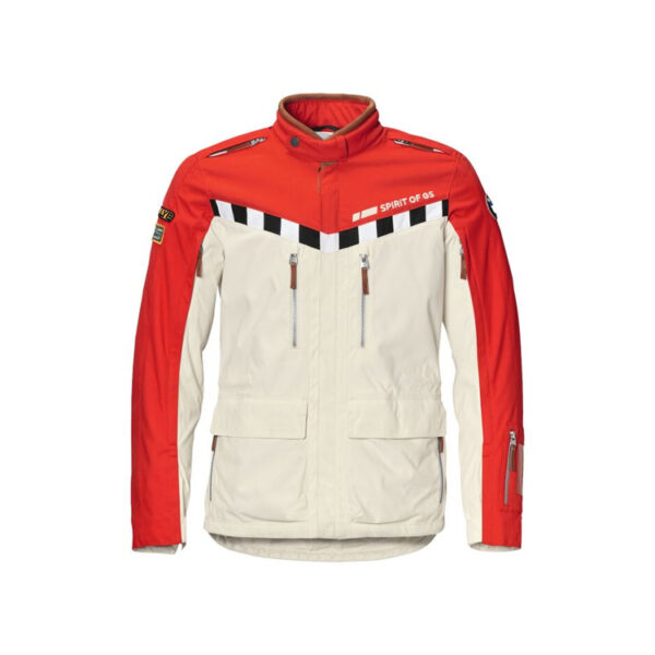 BMW GS Adrar Motorradjacke Herren (rot/off-white) Farbe: Weiß|Rot Größe: 62