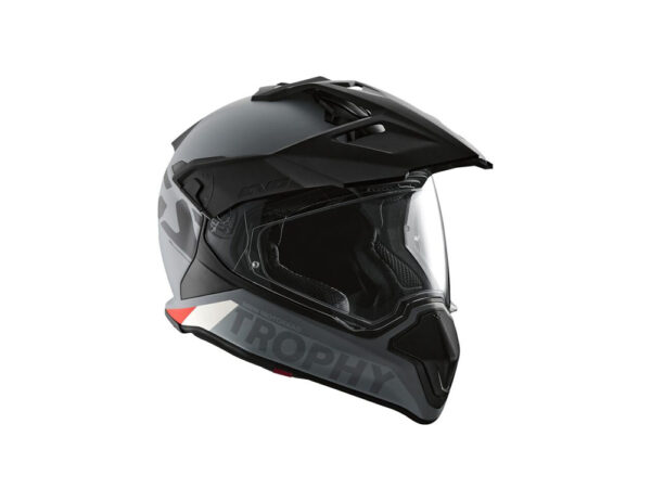 BMW GS Carbon Evo ECE Motorradhelm (Serir) Farbe: Grau Größe: 58/59 Endurohelm